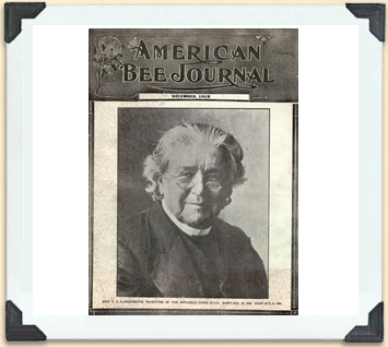 Lorenzo Langstroth a compris l'importance de l'espacement en observant les abeilles dans son jardin; il a ensuite imposé l'espacement comme concept central de la construction des ruches et du placement des cadres. 