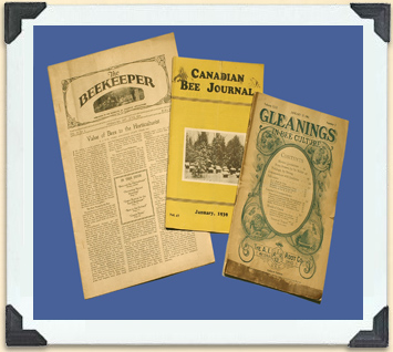 Au Canada, depuis les années 1870, les apiculteurs consultent des revues spécialisées pour se tenir au fait des enjeux et des tendances du monde apicole. 